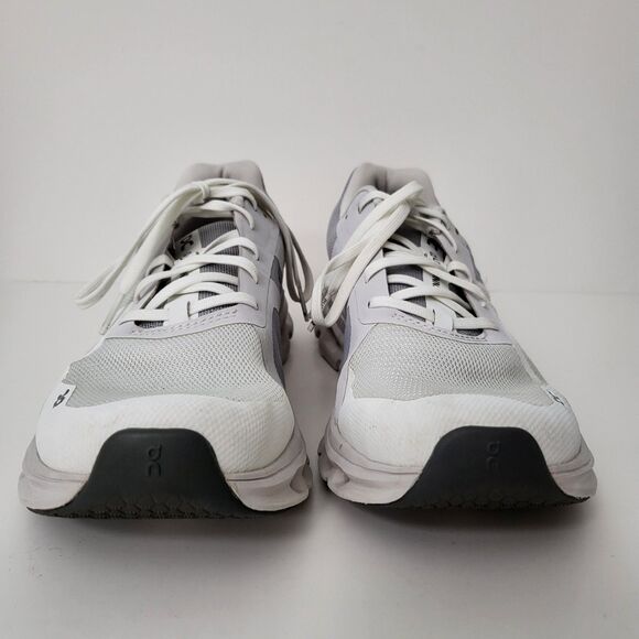 ON Cloudrunner Shoes Womens 8.5 Gray White Running Sneakers Athletic Comfort - Picture 3 of 10